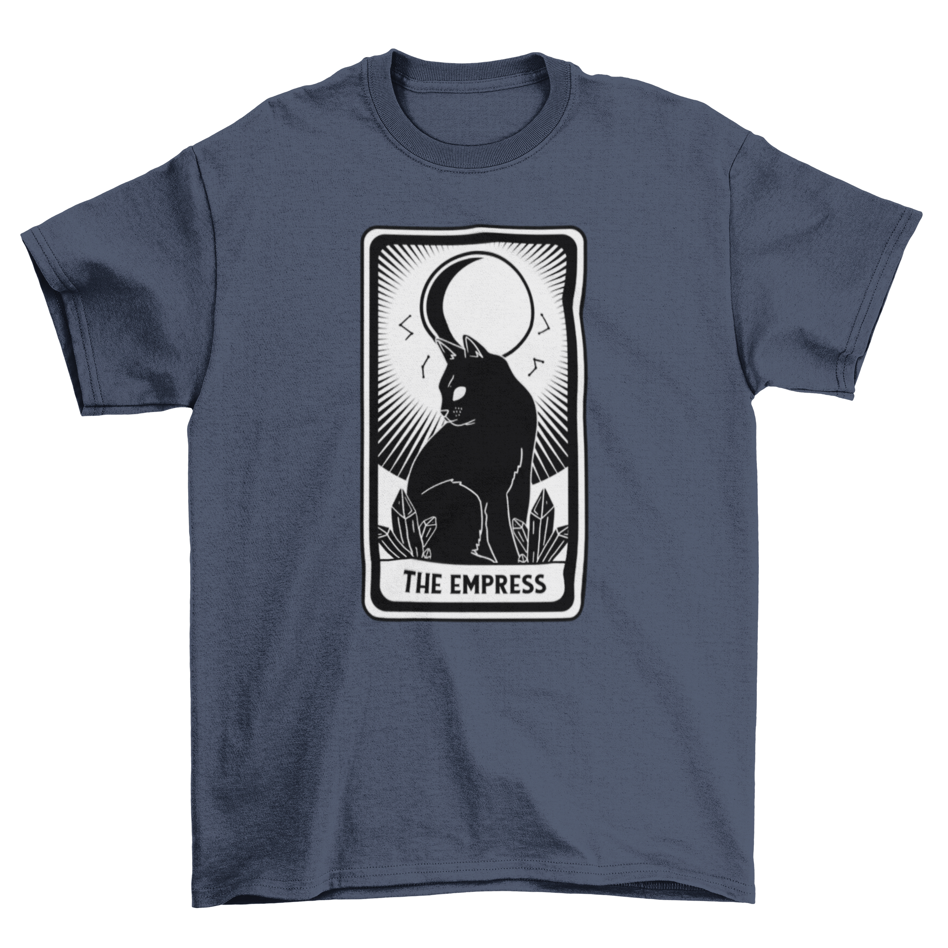 The empress tarot card with cat t-shirt